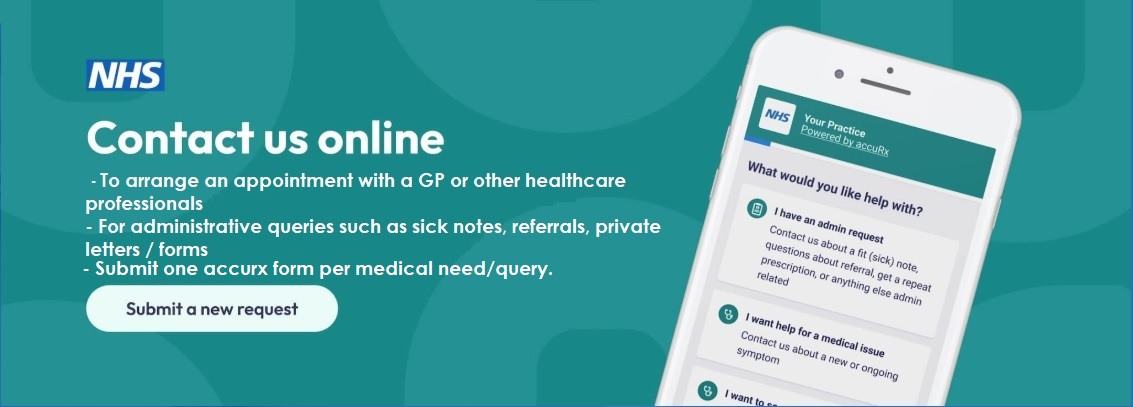 Contact us online